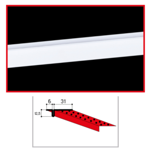 PROFILO CORNICE - SCURETTO  Prev.Bianco          L.300