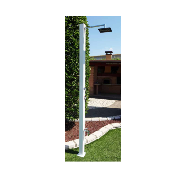 DOCCIA PLUS CARAIBI C/F BIANCO RAL 9010 RAGGR.