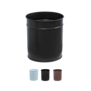 BIDONCINO ANTRACITE D31X34 CON PILETTA SCATOLA