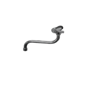 RUBINETTO SNODATO IN OTTONE CROMATO